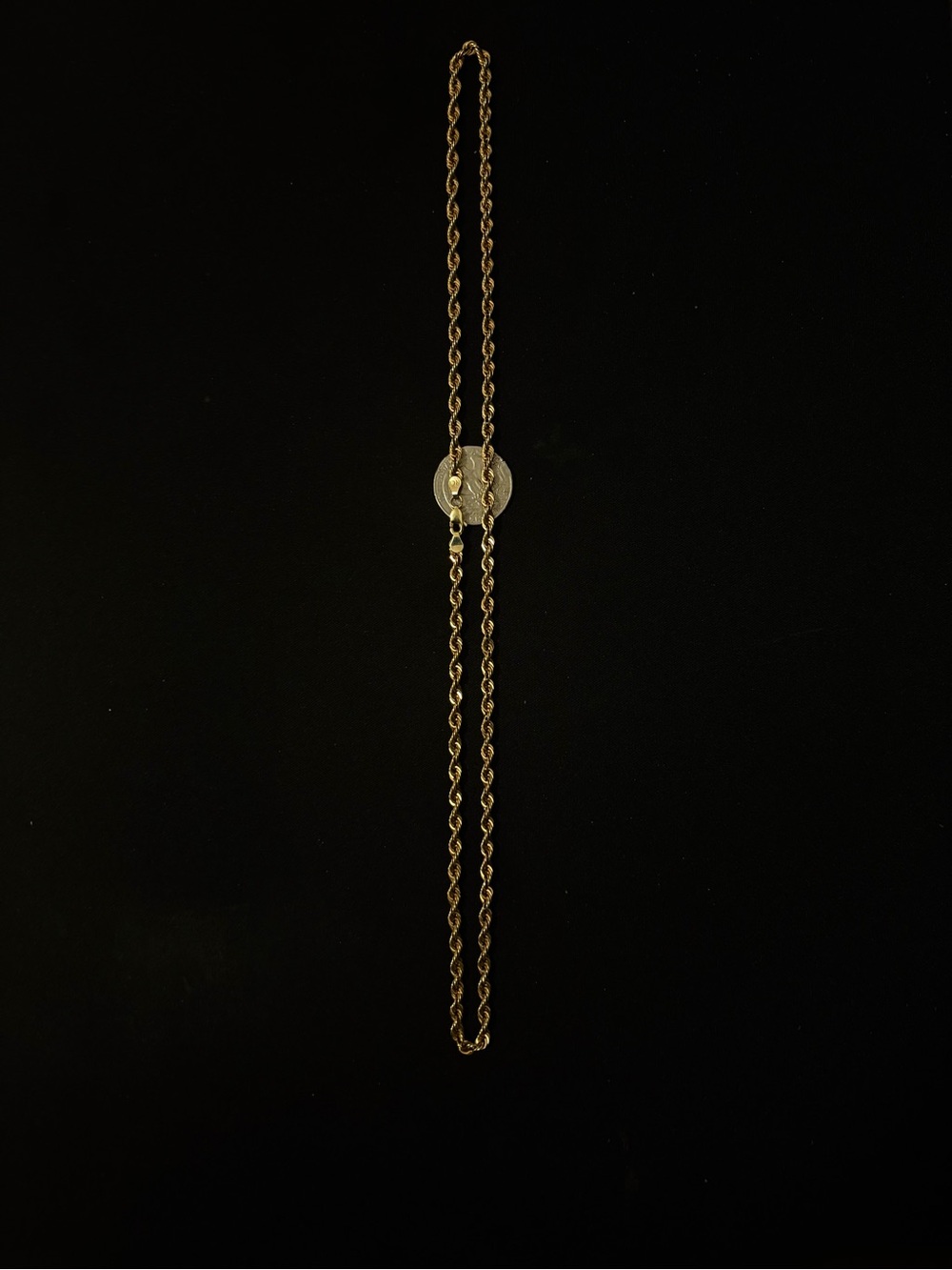 10k Hollow Rope Chain - Picture 2 of 3
